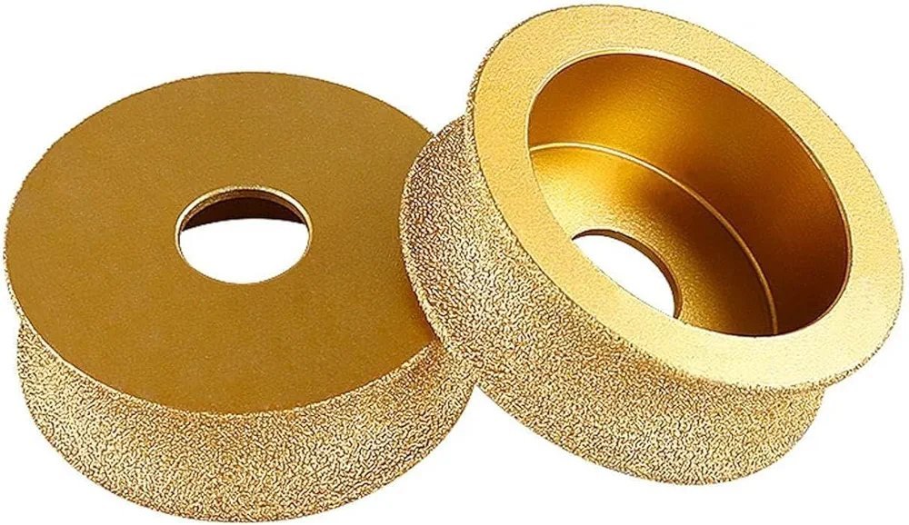 20mm Vacuum Brazed Diamond Profile Grinding Wheel | Half-Round Bullnose Edge Router Bit for Marble, Granite, and Quartz - Image 3