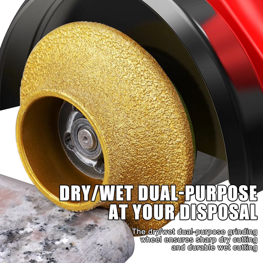 20mm Vacuum Brazed Diamond French Edge Grinding Wheel | 3-Inch Ogee Profile Routing Disc for Marble, Granite, and Quartz Countertops - Image 4