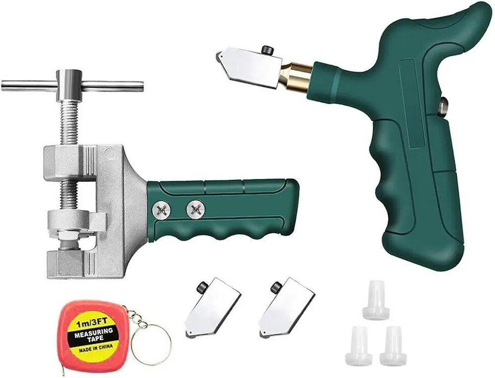 2-in-1 Handheld Glass & Ceramic Tile Cutter Tool Kit with Breaking Pliers - Image 7