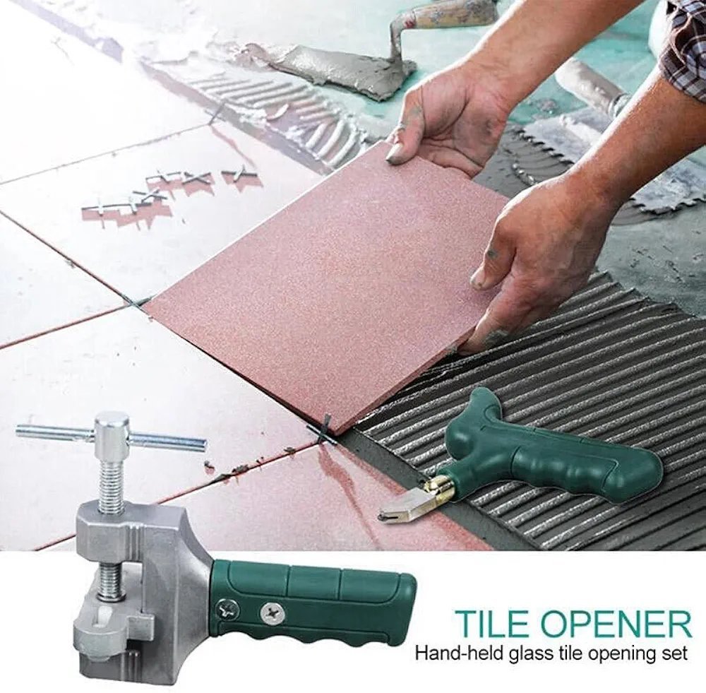 2-in-1 Handheld Glass & Ceramic Tile Cutter Tool Kit with Breaking Pliers - Image 8