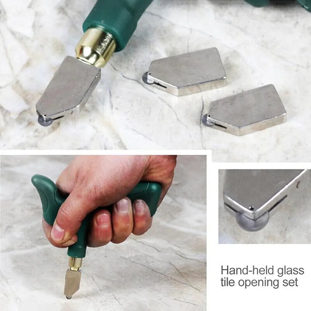 2-in-1 Handheld Glass & Ceramic Tile Cutter Tool Kit with Breaking Pliers - Image 6