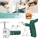 2-in-1 Handheld Glass & Ceramic Tile Cutter Tool Kit with Breaking Pliers