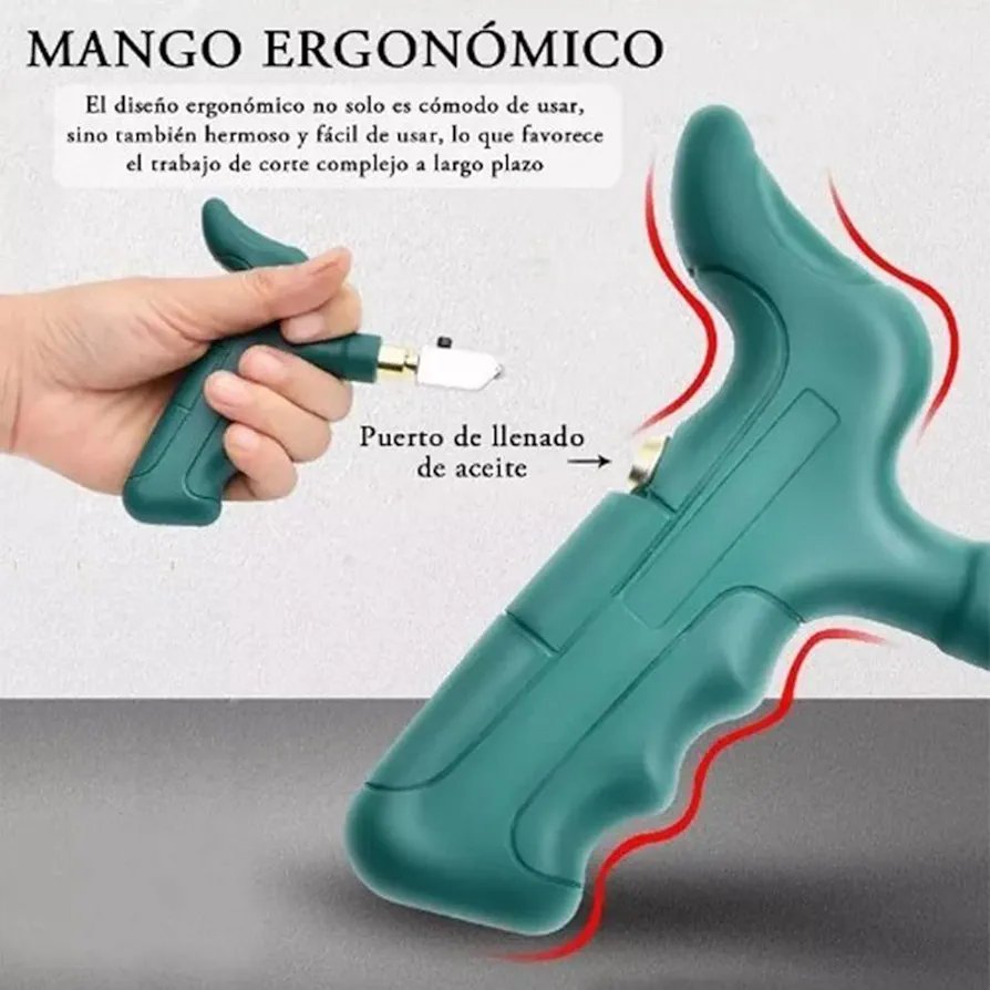 2-in-1 Handheld Glass & Ceramic Tile Cutter Tool Kit with Breaking Pliers - Image 3