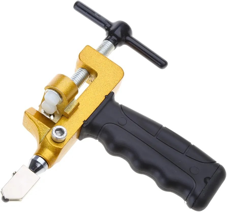 Two in one tile and glass cutter