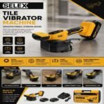 Selex Tile Vibrator Machine | Professional Tile Leveling Tool